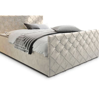 MINDY kárpitozott boxspring ágy, 140x200,  magic velvet 2250 -  - 0