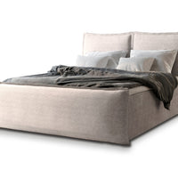 MANTA boxspring kárpitozott ágy, 140x200, poso 02 -  - 0