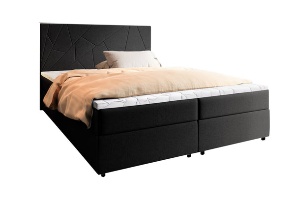 LADO boxspring kárpitozott ágy, 140x200, inari 100 -  - 0