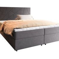 LADO boxspring kárpitozott ágy, 140x200, inari 96 -  - 0