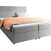LADO boxspring kárpitozott ágy, 140x200, inari 91 -  - 0
