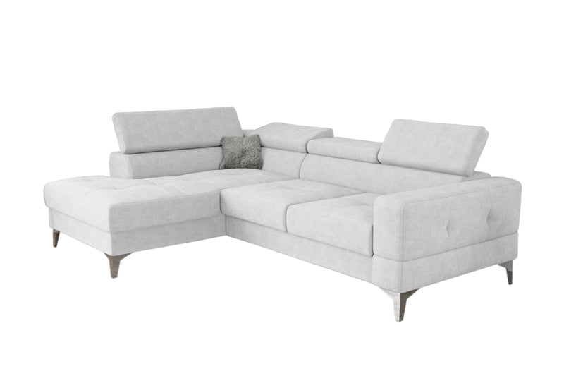 CANIA MINI sarok ülőgarnitúra, 250x95x170, gemma 01, bal -  - 0