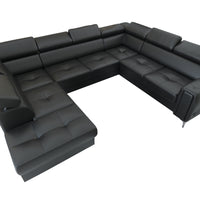 ORIN MAX 1 U alakú ülőgarnitúra, 350x99x255, madryt 9100, balos -  - 0