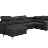 ORIN MAX 3 U alakú ülőgarnitúra, 320x99x185, moly 99, balos -  - 0