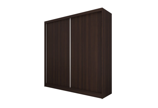 GALAN tolóajtós ruhaszekrény, 200x216x61, wenge -  - 0