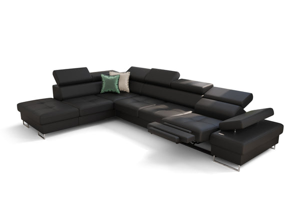 GALA RELAX sarok ülőgarnitúra, 350x95x225, madryt 9100, balos -  - 0