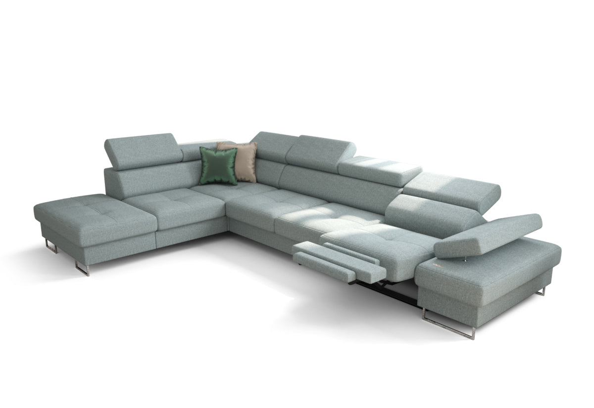 GALA RELAX sarok ülőgarnitúra, 350x95x225, gemma 70, balos -  - 0