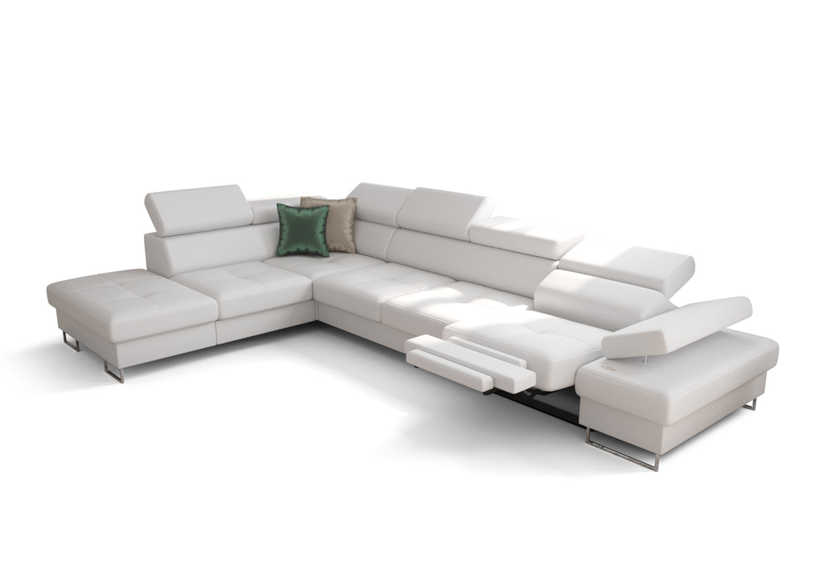 GALA RELAX sarok ülőgarnitúra, 350x95x225, madryt 920, balos -  - 0