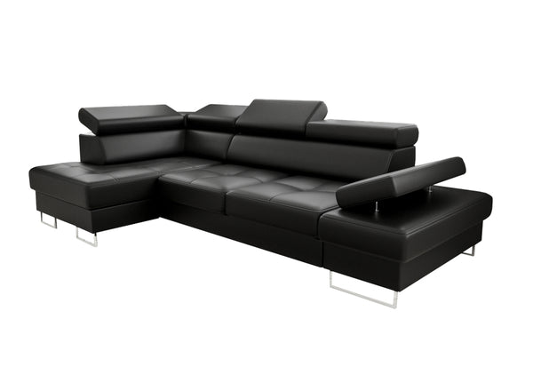GALA MINI sarok ülőgarnitúra, 276x95x165, madryt 9100, balos -  - 0