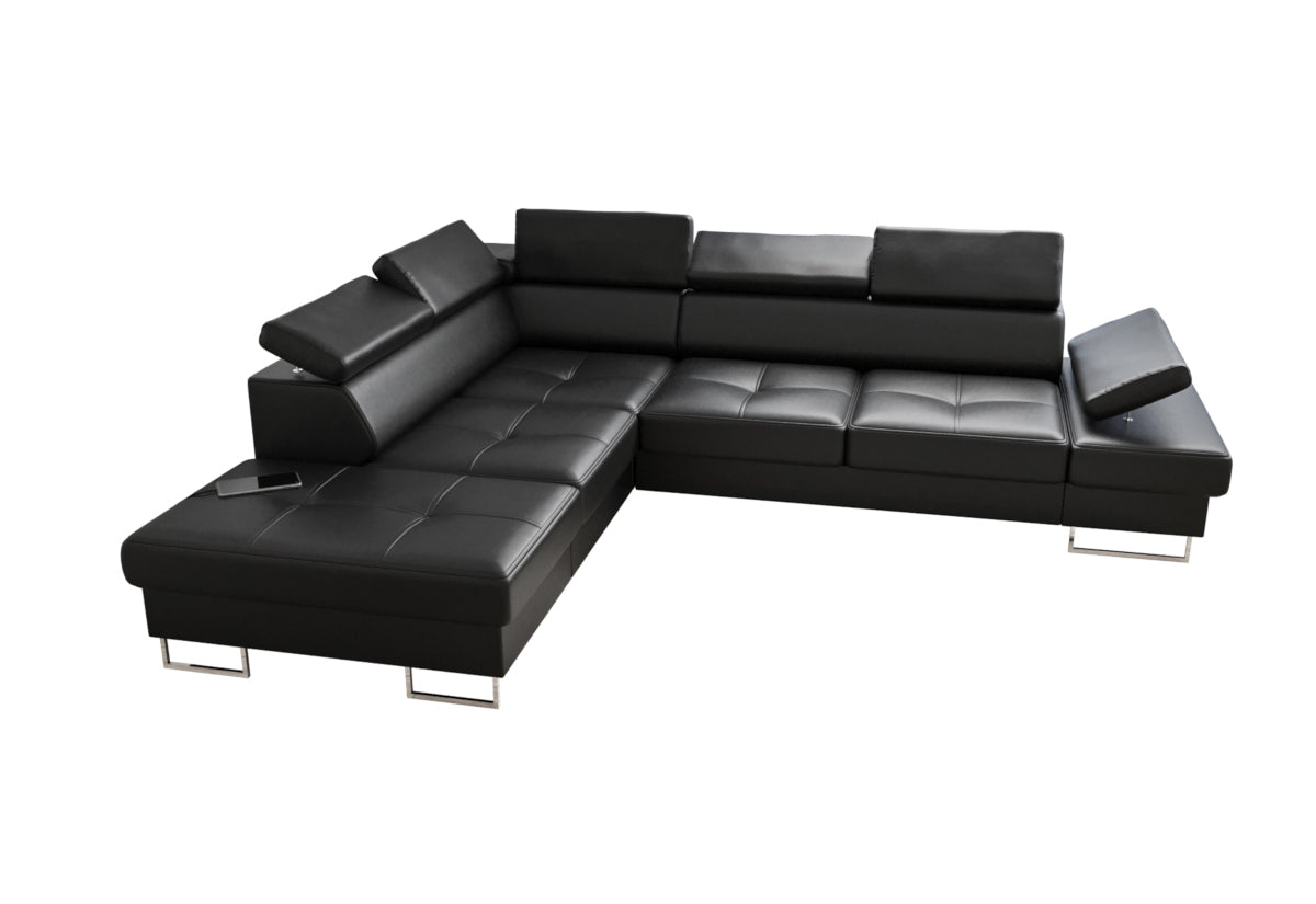 GALAX sarok ülőgarnitúra, 276x95x225, madryt 9100, balos -  - 0