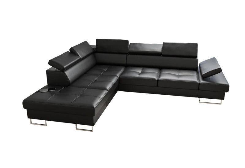 GALAX sarok ülőgarnitúra, 276x95x225, madryt 9100, balos -  - 0