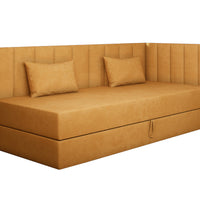 IVETA 3 heverő, 207x90x97, opera mostaza -  - 0