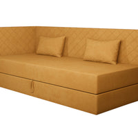 IVETA 4 heverő, 207x90x97, opera mostaza -  - 0