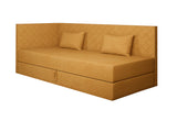 IVETA 4 heverő, 207x90x97, opera mostaza -  - 0