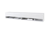 MENDES A 2 TV asztal, 180x30x31, fehér/fala, LED nélkül -  - 0