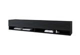 MENDES A 2 TV asztal, 180x30x31, fekete/fala, LED nélkül -  - 0