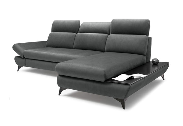 LITAN ágyazható sarok ülőgarnitúra, 280x102x166, fancy 37, jobb -  - 0