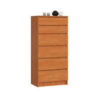 VYKA magas komód, 60,4x129,3x40, éger -  - 0