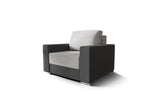 RADO fotel, 124x90x75, kornet 18/rainbow 27 -  - 0