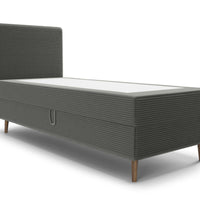 RANA comfort kárpitozott boxspring ágy, 90x200, poso 115, jobb -  - 0
