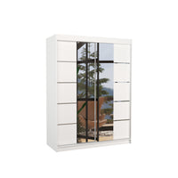 NORDICO 150 ruhásszekrény, 150x200x58, fehér -  - 0