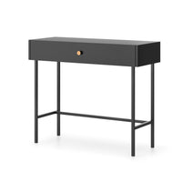 DIMANO sminkasztal, 93x2x79x39, fekete -  - 0