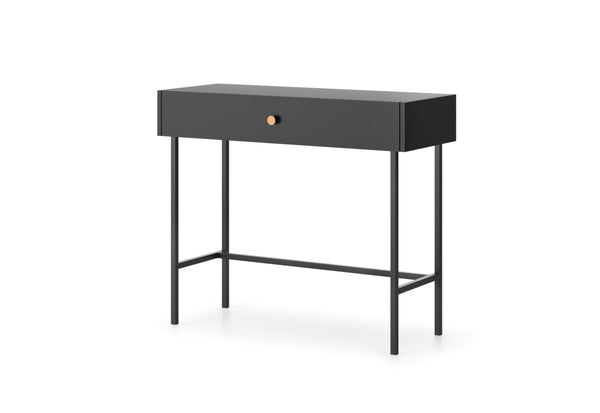 DIMANO sminkasztal, 93x2x79x39, fekete -  - 0