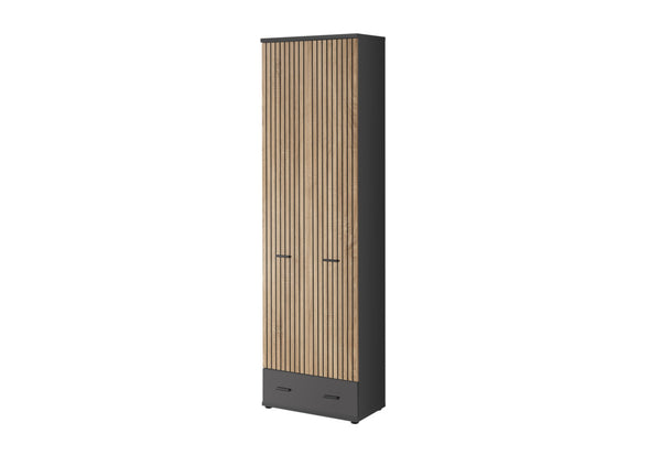 SMARCO szekrény, 60x203x32, antracit/tölgy artisan -  - 0