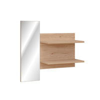 PETROL tükör, 90x90x28, hickory jackson/fekete -  - 0