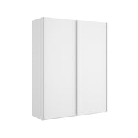 SLIDO ruhásszekrény, 150x204x65, fehér fényes -  - 0