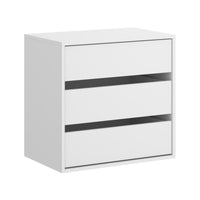 CAJON konténer a szekrényhez, 60x60x40, fehér -  - 0