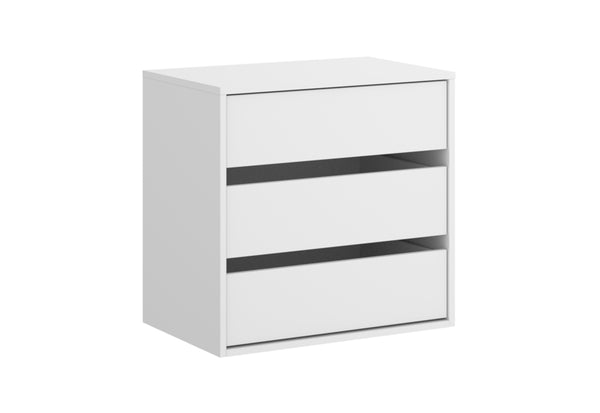 CAJON konténer a szekrényhez, 60x60x40, fehér -  - 0
