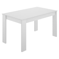 SAMIK étkezőasztalK, 81x77x138,5, fehér -  - 0