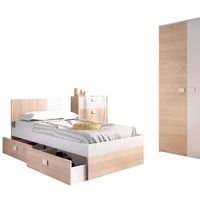 CAMA 2 gyerekszoba összeállítás, natúr/fehér -  - 0