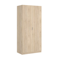 ESSEN ruhásszekrény, 81x184x52, barna -  - 0