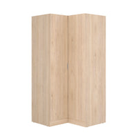 ESSEN nyitott sarokszekrény, 91x184x93, természetes -  - 0