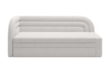 FABINA Kanapéágy, 80x223x86, royal 01, balra -  - 0