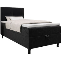 TIKKA kárpitozott boxspring ágy, 80x200, monolith 97 -  - 0