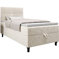 TIKKA kárpitozott boxspring ágy, 80x200, monolith 02 -  - 0