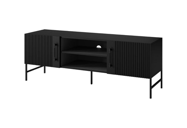 RAFTIS TV asztal, 152x55x42, fekete -  - 0