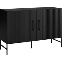 RAFTIS komód, 120x80x42, fekete -  - 0