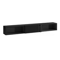 RAFTIS 2 polc, 150x20x22, fekete -  - 0