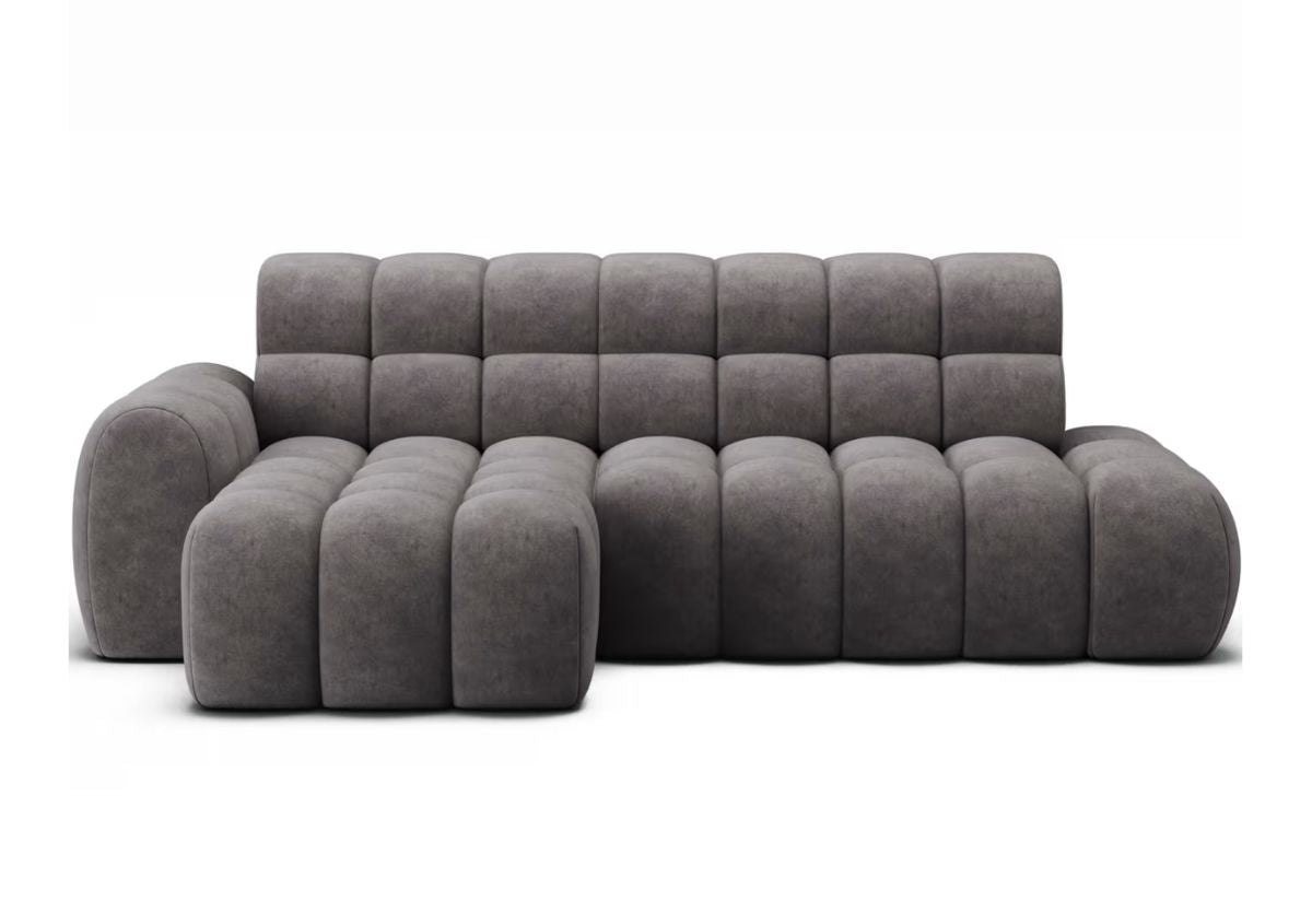CEDRANO Elektromosan nyitható sarokkanapé, 283x98x165, Aura 04, balos -  - 0