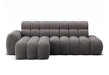 CEDRANO Elektromosan nyitható sarokkanapé, 283x98x165, Aura 04, balos -  - 0