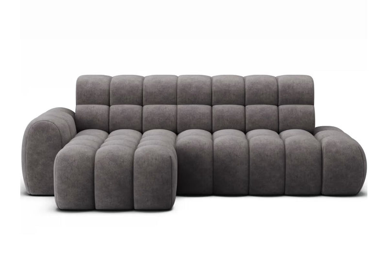 CEDRANO Elektromosan nyitható sarokkanapé, 283x98x165, Aura 04, balos -  - 0