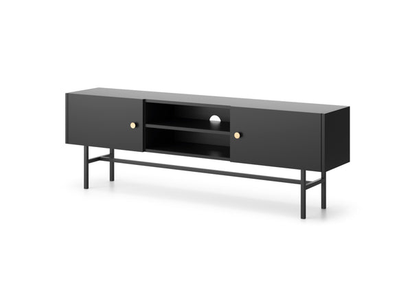 DIMANO TV asztal, 155x52x35, fekete -  - 0
