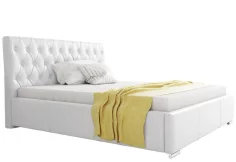 Čalouněná postel NARVE s matrací, 160x200