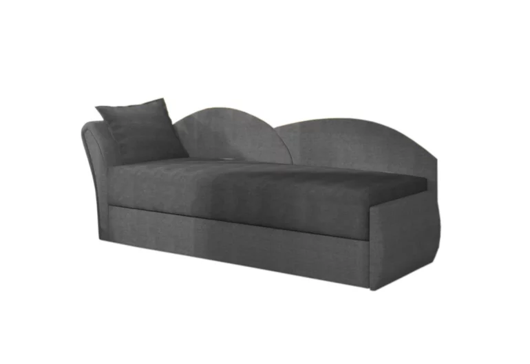 RICCARDO kinyitható kanapé, 200x80x75 cm, sötétszürke + világosszürke, (alova 36/alova 10), balos