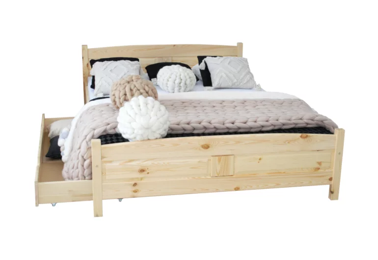 ANGEL magasított ágy + matrac + AJÁNDÉK ágyrács , 120x200 cm