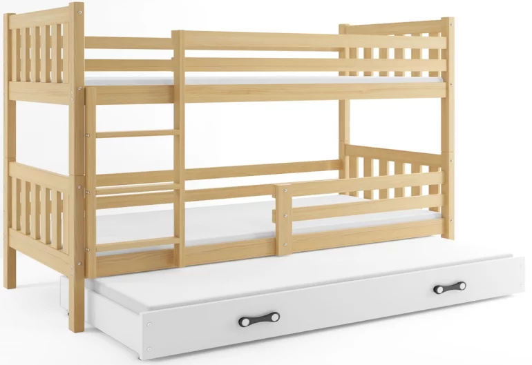 RINOCO 3 emeletes ágy pótággyal + AJÁNDÉK matrac + ágyrács